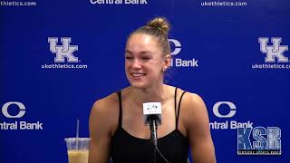 Abby Steiner | Kentucky Track & Field Press Conference