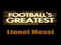 Lionel Messi - Footballs Greatest - Best Players in the World ✔