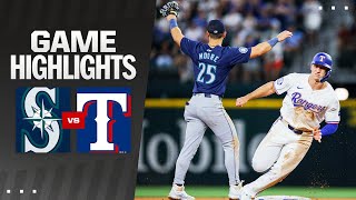 Mariners vs. Rangers Game Highlights (4/24/24) | MLB Highlights