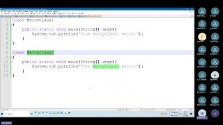 8. Multiple Classes Part 1