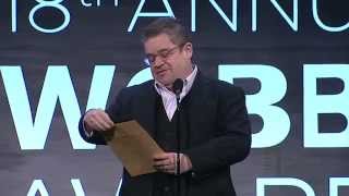 Banksy's 5-Word Speech at the 18th Annual Webby Awards