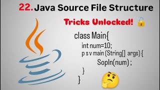 Declarations and Access Modifiers in Java (Part 1) | Java Source File Explained | Fight4Tech