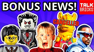 BONUS LEGO NEWS! Home Alone! Gringotts? Vidiyo Cancelled?! Comic Con 2021! Marvel! Halloween!