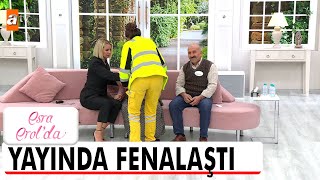 Esra Erol'da stüdyosunda korkutan anlar! - Esra Erol'da