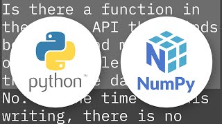 NumPy: function for simultaneous max() and min()
