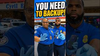 TSA Took My Phone At Customs #firstamendment #audit