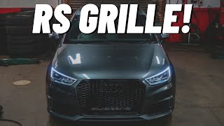 Audi S1 Gets RS Grille & DeChrome Badges