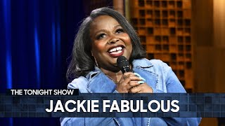 Jackie Fabulous Stand-Up: Marrying a Jealous Man, Barbecuing on the Subway | The Tonight Show