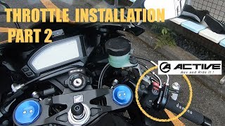 ハイスロ取付け Part 2【取付編】/ CBR1000RR(SC59)