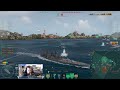 Patient while being a 1 shot - World of Warships