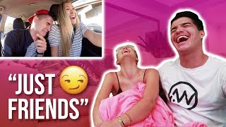 REACTING to Old Vlogs BEFORE WE DATED!!