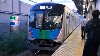 西武拝島線40000系40105F拝島ライナー拝島行き西武立川駅発車(2023/7/23)