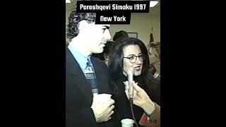 Pamje ekskluzive nga Parashqevi Simaku së bashku me ish bashkëshortin e saj në New York -1997