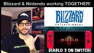 Blizzard \u0026 Nintendo working together! Diablo 3 confirmed for Switch! | Ro2R