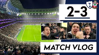 Tottenham 2-3 Southampton [MATCHDAY VLOG]