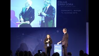 Predsjednik Đukanović na ceremoniji inauguracije infrastrukture interkonekcije Italija - Crna Gora