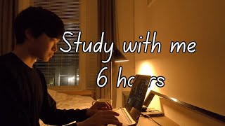 Jan 27 / Study with me Live / 6 hours / Pomodoro 50/10