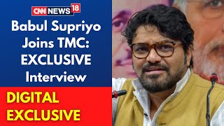 Babul Supriyo Joins TMC: EXCLUSIVE Interview | Babul Supriyo News | Bengal | CNN News18