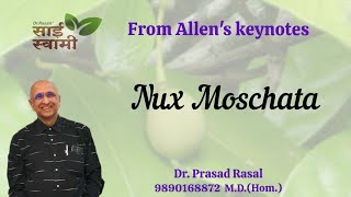 My Experiences with Nux Moschata...