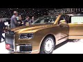 2020 aurus senat exterior and interior walkaround 2019 geneva motor show