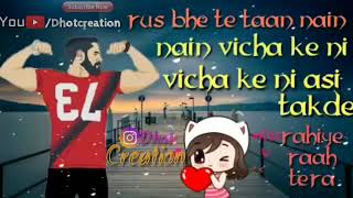 End 👌 Romentic✌Download video⤵ whatsapp status💪punjabi song By Dhot Creation