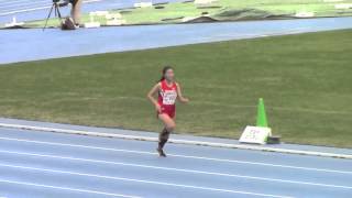 2013世田谷246ハーフマラソン 女子優勝　安孫子広菜選手(日本女子体育大学）