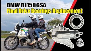 R1150 GSA final drive bearings replacement