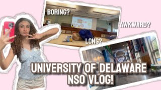 University of Delaware Orientation Vlog!