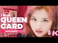 How Would TWICE Sing Queencard by (G)I-DLE?