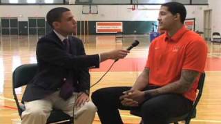 Hurricanes Basketball Media Day: Julian Gamble 1-on-1