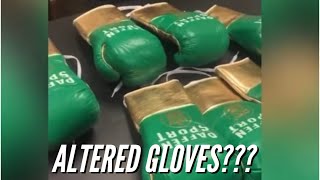 NEW TYSON FURY GLOVE ROW ERUPTS, DEONTAY WILDER TEAM FILM ‘USED’ PAFFENS #FuryWilder3 #gloves