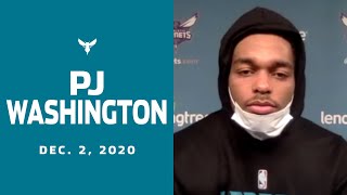 PJ WASHINGTON 2020 Pre-Season Media Availability!
