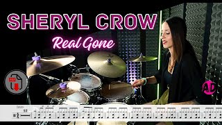 Real Gone - Sheryl Crow - Drum Cover (Drum Score)