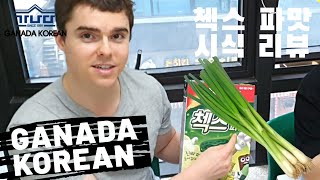 파맛 첵스 시식 리뷰 Snack Review (spring onion flavor cereal)