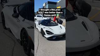 765LT Vs McLaren Senna 😳 | #viral #cars #trending