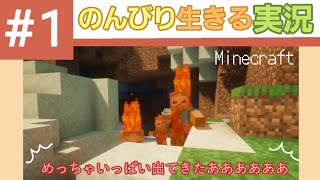 【マイクラ実況】Part1 のんびりサバイバル生活始めるよ！【マインクラフト】