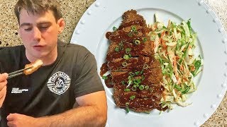 TONKATSU (JAPANESE FRIED PORK) with Homemade TONKATSU SAUCE and Japanese Coleslaw |