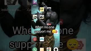 when no one support me #short #pleasesupportyoutube