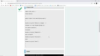 Write program called Options.java that takes user input & display message positive, negative or zero