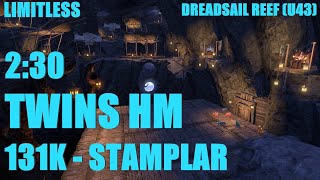 ESO - vDSR 2:30 Lylanar and Turlassil Twins Hardmode - Limitless (U43)