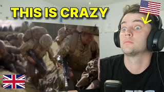 The British Army is TERRIFYING (American's first reaction)
