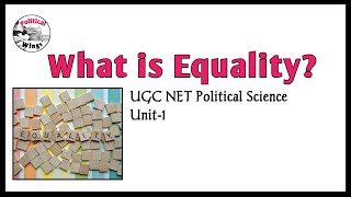 What is the concept of Equality? | সাম্য কাকে বলে? | #politicalscience #ugcnet