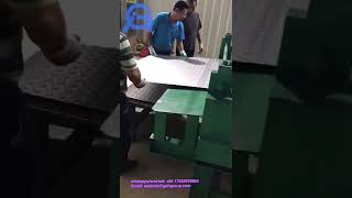 Strong metal embossing machine factory in China