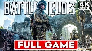BATTLEFIELD 3 Gameplay Walkthrough Campaign FULL GAME [4K 60FPS PC RTX 3090] - No Commentary