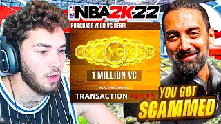 Adin Ross got SCAMMED by 2K & Ronnie 2k said THIS... (NBA 2K22)
