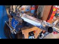 How to remove the catalytic converter from a stock 2016 Harley Davidson Exhaust.  Cut and Weld