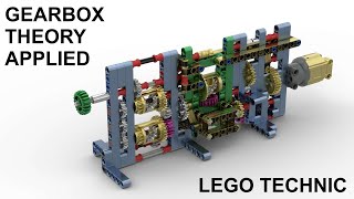 Lego Technic Gearbox Theory Applied - how to apply theory to help design 2 speed automatic gearboxes