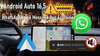 Android Auto WhatsApp Voice Note No Sound? Fix for Version 16.4 & 16.5