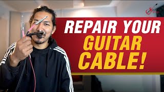 How to repair your guitar cable  | Hari Kunwar | Guitar Shop Nepal