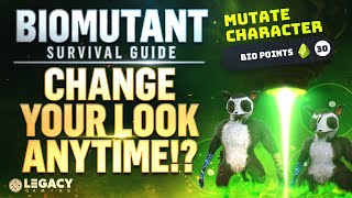 Biomutant Change Appearance ANYTIME! | Change your Body Shape \u0026 Fur Details! | Biopools \u0026 Barber!